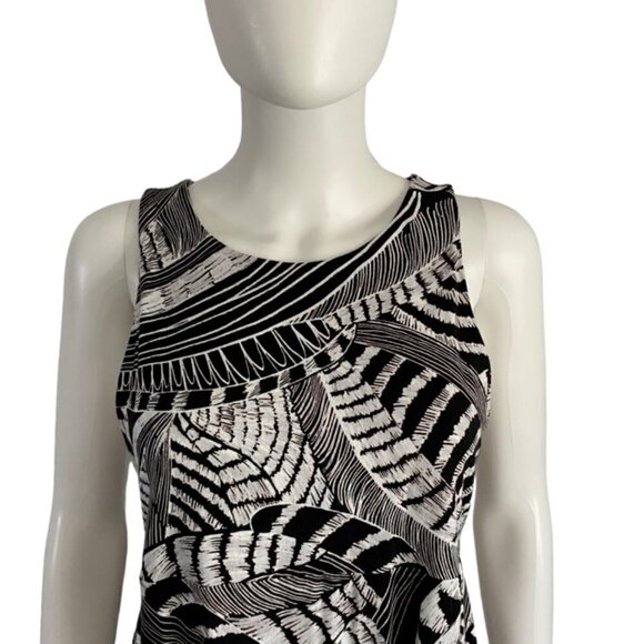 Athleta Santorini High Neck Zuma Print Sleeveless Dress LP - Picture 4 of 6